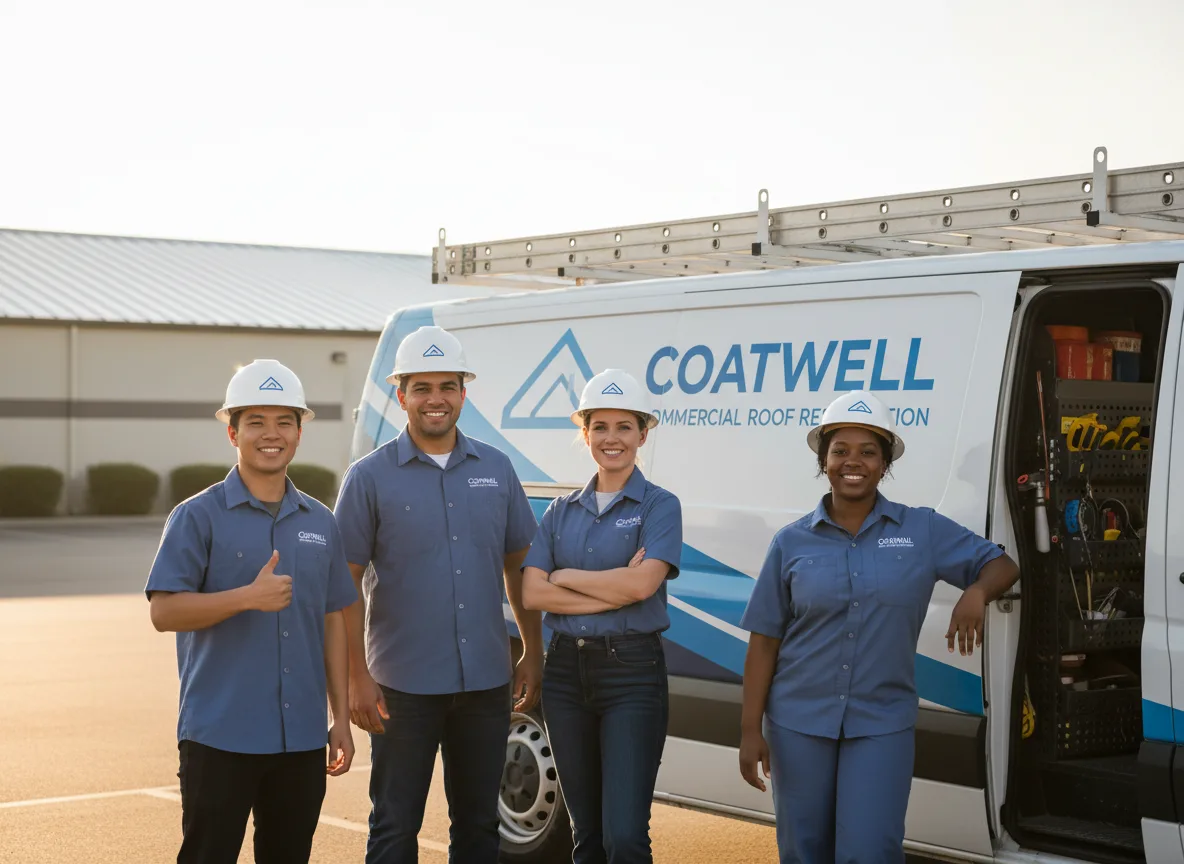 Commercial roof coating company in Clear Lake, MN